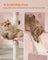 Large Multi-Level Cat Tree - Wood - Jelly Pink - 206 cm Tall with 13 Scratching Posts