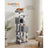 Cat Tree - Engineered Wood - Light Grey - 155 cm with Scratching Posts