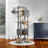 Cat Tower - Engineered Wood - Beige - Multi-Level with Scratching Posts and Hammocks