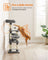 Cat Tower - Wood - Light Grey - 110 cm Height for Indoor Cats