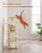 Cat Tower - Plywood - Light Grey - Multi-Level with Hammock