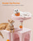 Multi-Level Cat Tree - Engineered Wood - Light Gray - Includes 4 Scratching Posts and Hammock