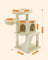 Cat Tree - PCT51W - Light Grey - Multi-Level with Scratching Board