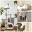 Cat Tree - Plush Fabric - Light Grey - Activity Center with Scratching Posts