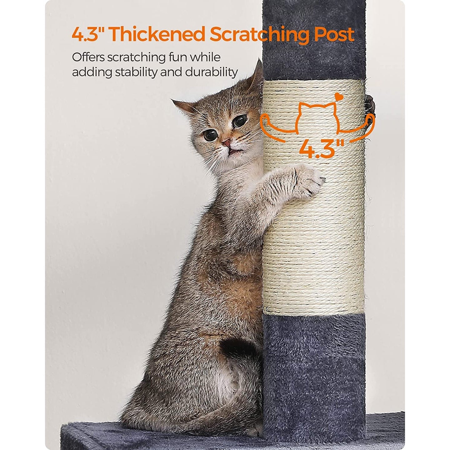 Cat Condo - Particle Board - Light Grey