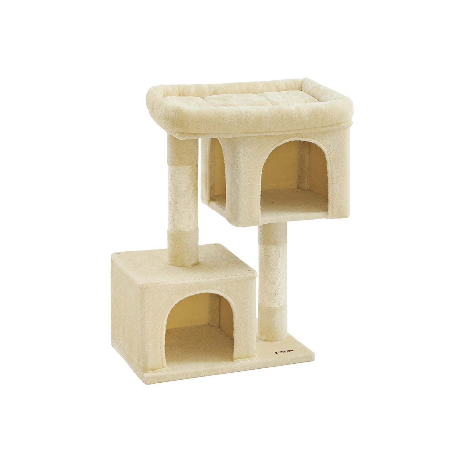 Cat Tree - Jelly Pink - Medium Density Fiberboard and Sisal