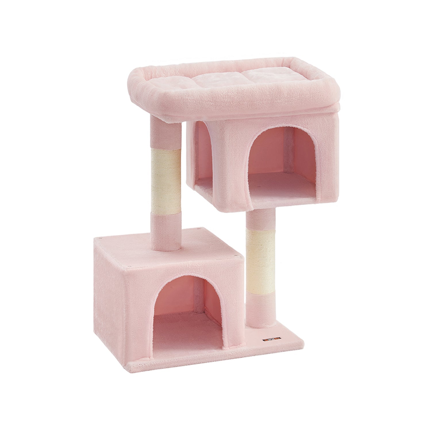 Cat Tree - Jelly Pink - Medium Density Fiberboard and Sisal