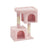 Cat Tree - Jelly Pink - Medium Density Fiberboard and Sisal
