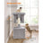 Cat Tower - Wood - Light Grey - Features 2 Cat Caves and Scratching Posts