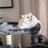 Cat Tree - Engineered Wood - Light Grey - Activity Centre with Condo