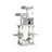 Large Cat Tower - Engineered Wood - Light Grey - Includes Scratching Post and Pompoms