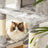Large Cat Tower - Engineered Wood - Light Grey - Includes Scratching Post and Pompoms