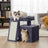 Compact Multi-Level Cat Condo - 11L - Particleboard - Ramp