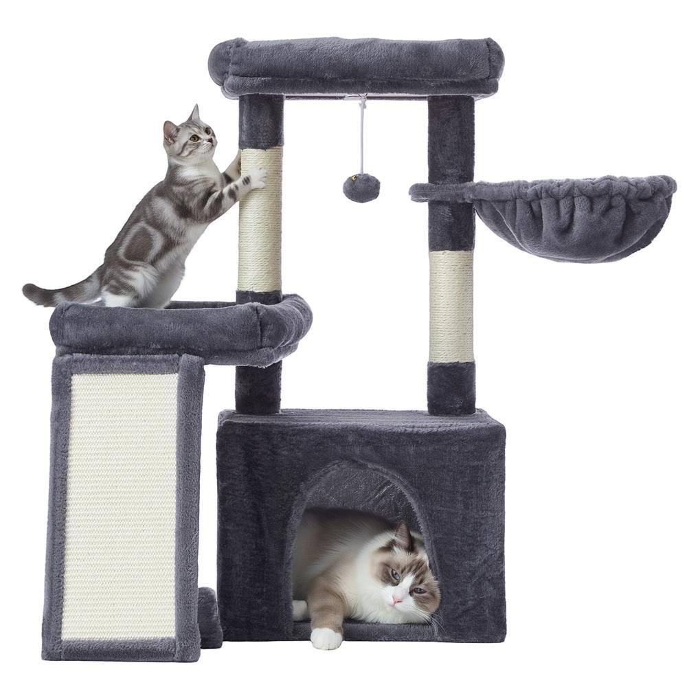 Multi-Level Cat Tree - 94L - Particleboard - Beds & Scratching Posts
