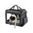 Pet Carrier - Fabric - Grey - Foldable with Breathable Mesh and Storage Pockets