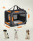 Pet Carrier - Fabric - Grey - Foldable with Breathable Mesh and Storage Pockets