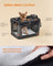 Collapsible Dog Crate - 50L - Steel Frame - Mesh Doors