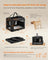Pet Carrier - Fabric - Grey - Foldable with Breathable Mesh and Storage Pockets