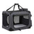 Folding Pet Carrier - Fabric - Dark Blue - Versatile Design for Travel and Safety