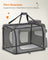 Folding Pet Carrier - Fabric - Dark Blue - Versatile Design for Travel and Safety