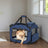 Collapsible Dog Crate - Fabric - Black - Lightweight and Portable