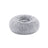 Round Dog and Cat Bed - 50 cm - Dove Grey - Soft Plush