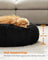 Dog Bed - Ink Black - Plush