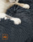 Donut Pet Bed - Dark Grey - Plush
