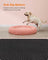 Fluffy Dog and Cat Bed - Pink - Soft Plush