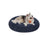 Fluffy Dog Bed - 140 cm - Dark Grey - Soft Plush