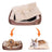 Reversible Dog Bed - Fabric - Brown - Spacious Cushion Design 85 x 65 x 21 cm
