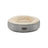 Dog Bed - Fabric - Dark Grey - Donut Shape with Removable Cushion