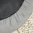 Dog Bed - Fabric - Dark Grey - Donut Shape with Removable Cushion