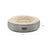 Dog Bed - Fabric - Dark Grey - Donut Shape with Removable Cushion