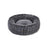 Small Plush Pet Bed - White - Comfortable Round Design