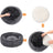 Small Plush Pet Bed - White - Comfortable Round Design