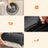 Large Reversible Washable Dog Bed - Fabric - Gray and Dark Gray - Premium Comfort