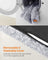 Dog Bed - Egg Crate Foam - Grey Ombré - Removable Washable Cover