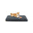 Dog Bed - Egg Crate Foam - Grey Ombré - Removable Washable Cover