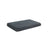 Dog Bed - Egg Crate Foam - Dark Grey - Fluffy Mattress with Removable Washable Cover
