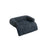 Dog Sofa Bed - Plush Fabric - Dark Grey - Calming Design for Large Dogs