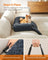 Dog Sofa Bed - Plush Fabric - Dark Grey - Calming Design for Large Dogs