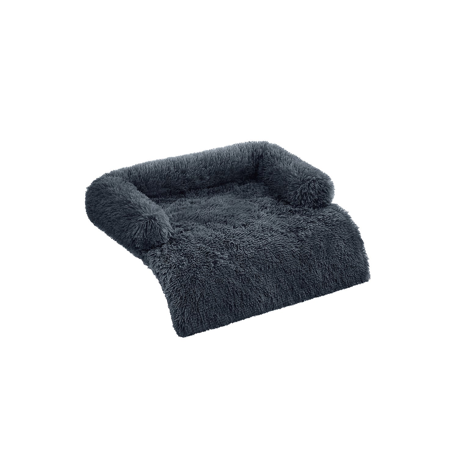 Dog Sofa Bed - Fabric - Cloud White - Calming Design for Medium Dogs