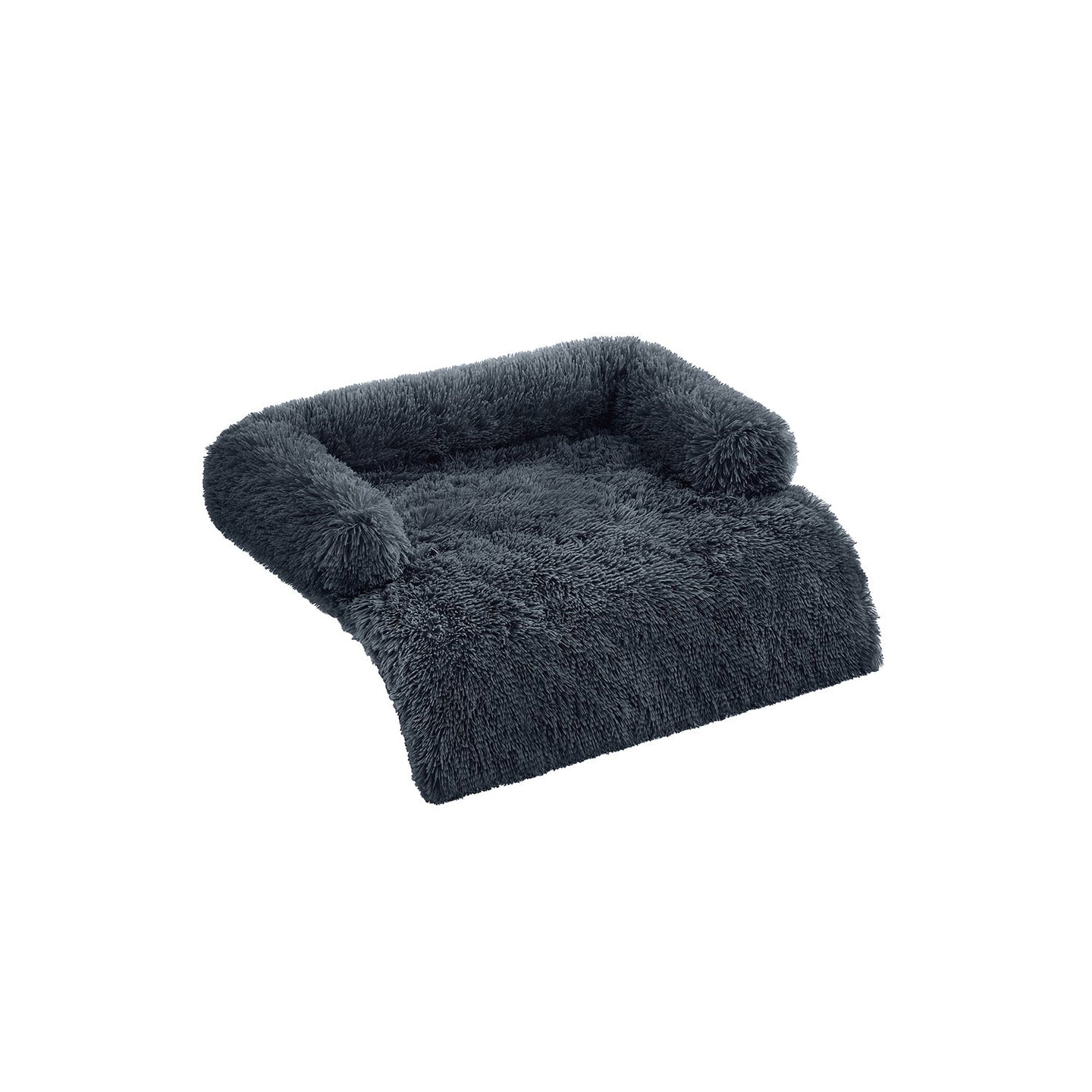 Dog Sofa Bed - Fabric - Cloud White - Calming Design for Medium Dogs