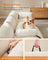 Dog Sofa Bed - Fabric - Cloud White - Calming Design for Medium Dogs