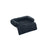 Dog Sofa Bed - Dark Grey - Faux Fur