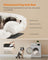 Dog Sofa Bed - Fabric - Cloud White - Fluffy Calming Design for Medium Dogs