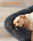 Dog Sofa Bed - Fabric - Dark Grey - XXL Size for Large Dogs