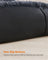 Dog Sofa Bed - Fabric - Dark Grey - XXL Size for Large Dogs