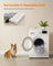 Dog Bed - Egg Crate Foam - Soft Grey - Removable Washable Cover